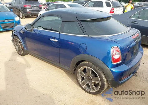 2014 Mini Coupe Cooper S из США, поврежденный, VIN WMWSX3C53ET772993